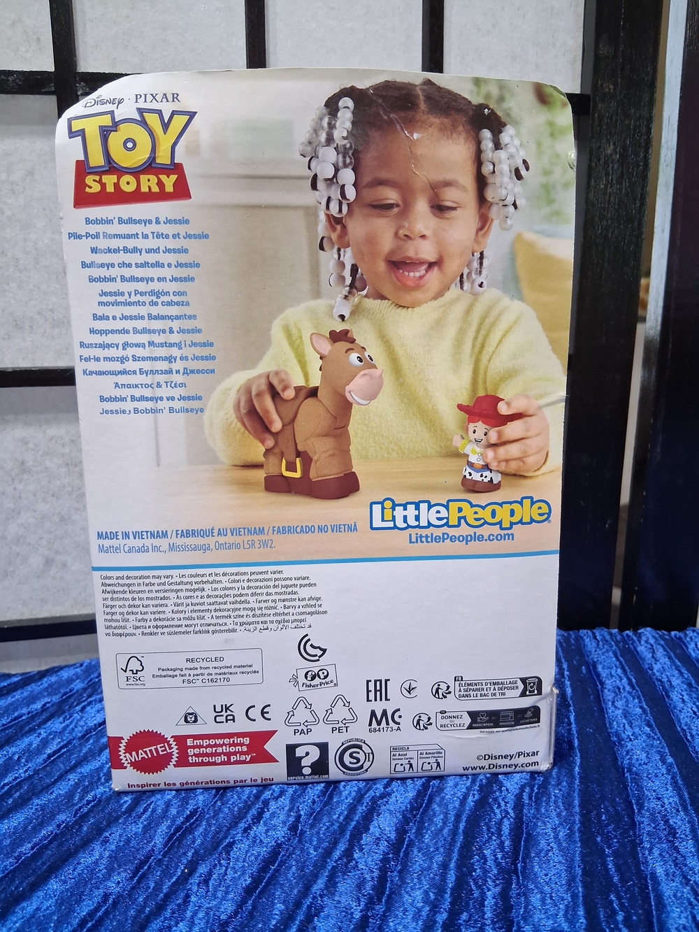 Fisher-Price Toy Story Little People Bobbin' Bullseye & Jessie Toy - Brown/Red - Picture 2 of 6